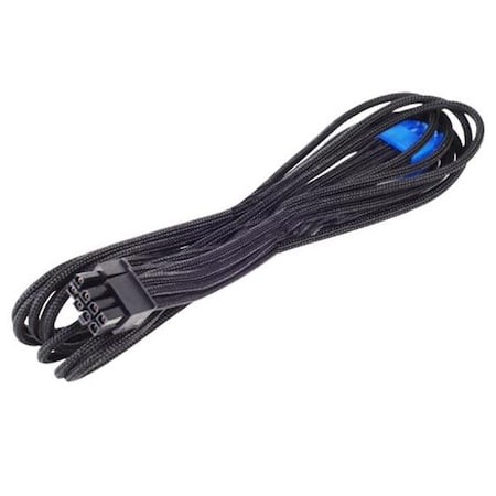 Silverstone Silver Stone Technologies PP06B-PCIE55 550 mm 8 Pin Individually Sleeved Modular Cable; Black PP06B-PCIE55